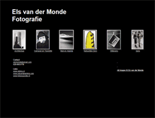 Tablet Screenshot of elsvandermonde.nl